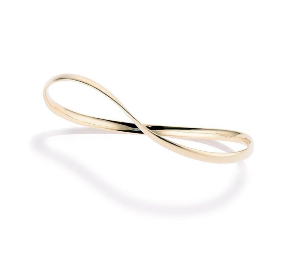Mobius Twist Bangle Bracelet Handmade Mobius Twist Bangle Bracelet